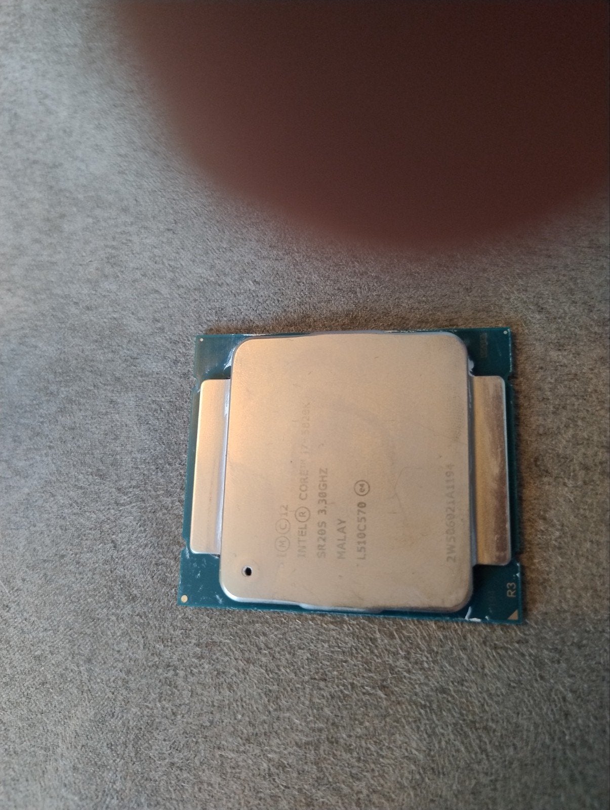 Intel core i7-5820K, 3,30 ghz, Computers en Software, Processors, 6-core, Gebruikt, Ophalen of Verzenden, Intel Core i7