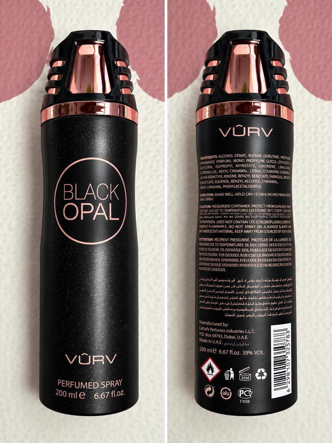 Set van 4 Perfumed Sprays 200 ml – Yara Vurv Maison, Ophalen of Verzenden, Zo goed als nieuw