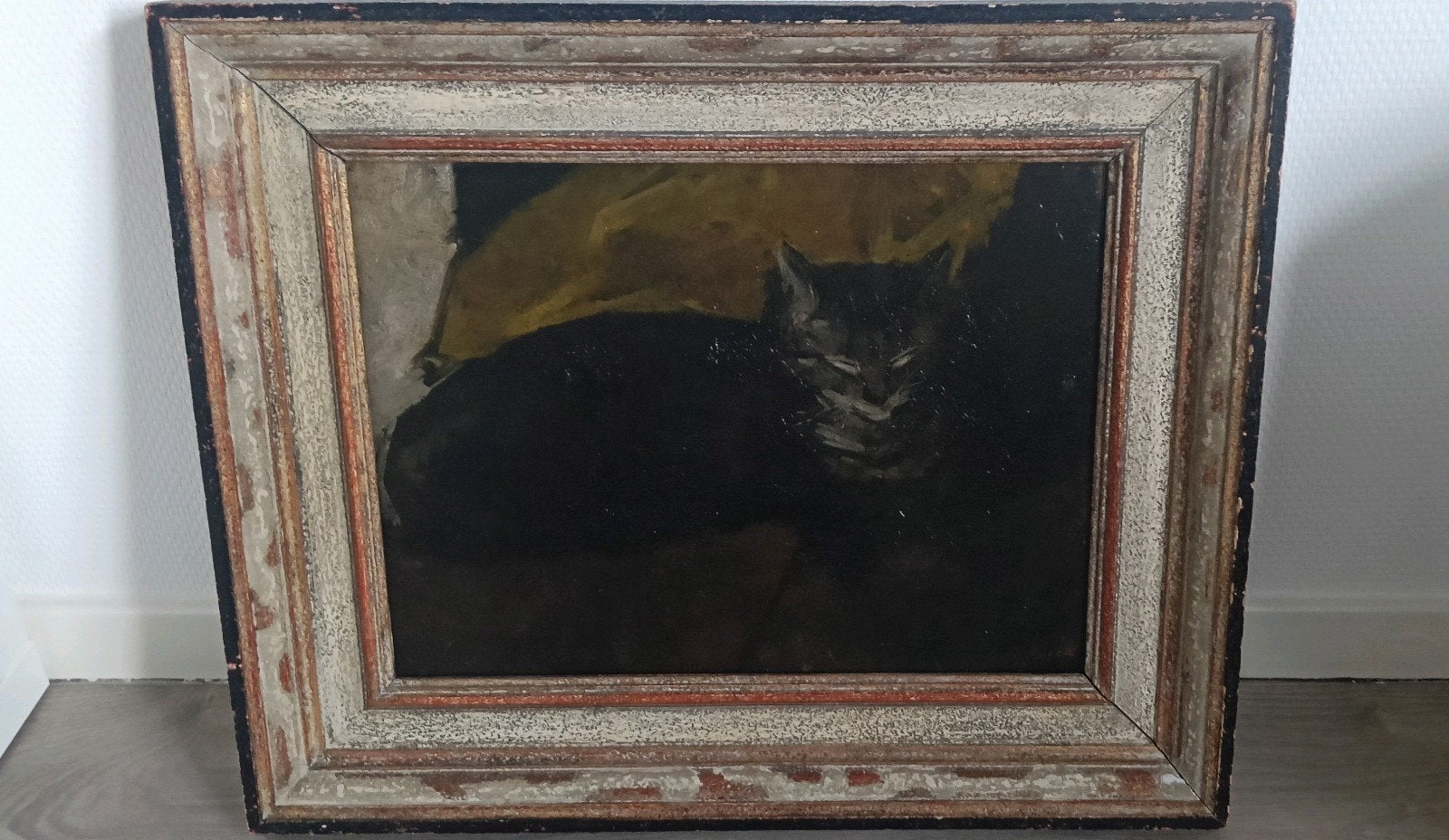 Cornelis Spoor (1867-1928) - Katje, Antiek en Kunst, Kunst | Schilderijen | Klassiek, Ophalen of Verzenden