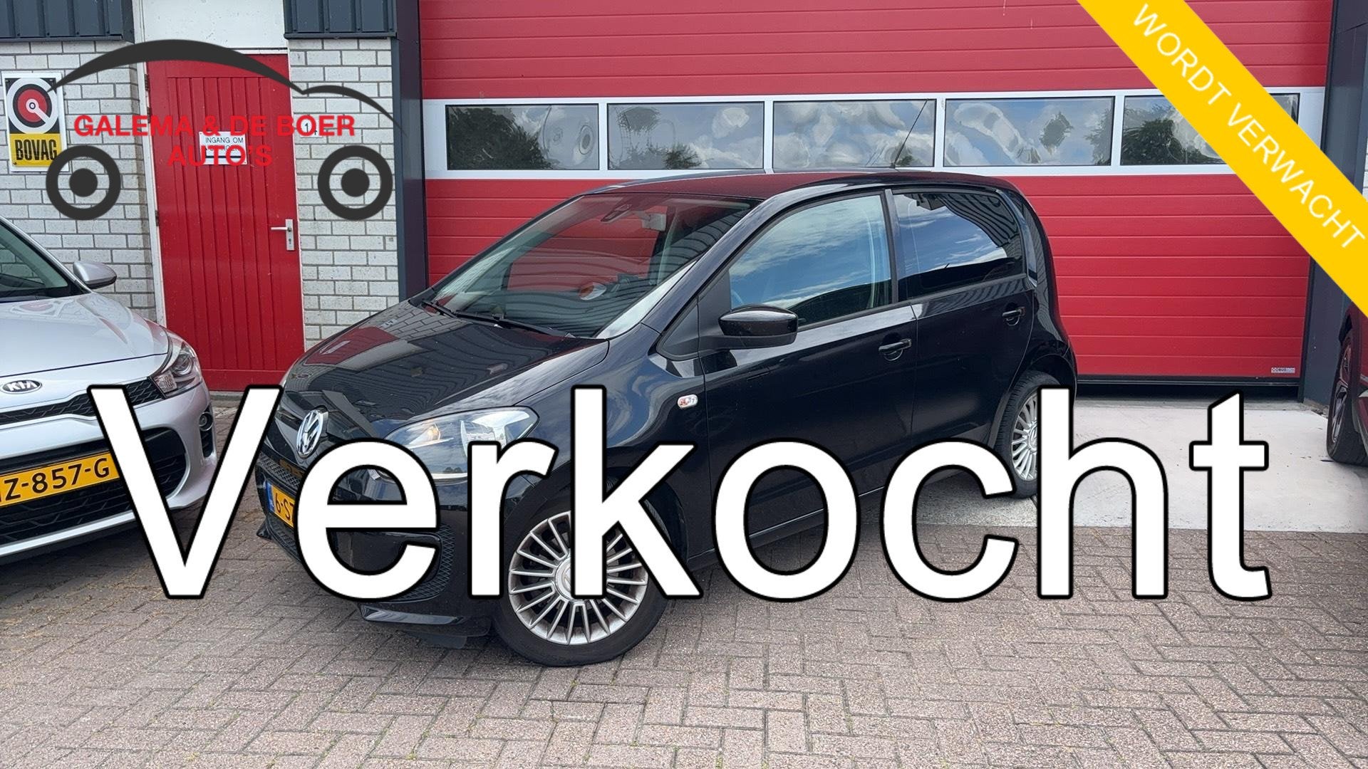 Volkswagen Up! 1.0 high up! BlueMotion NWE DRIEM / CRUISE CO, Auto's, Volkswagen, Voorwielaandrijving, Euro 5, Stof, Gebruikt