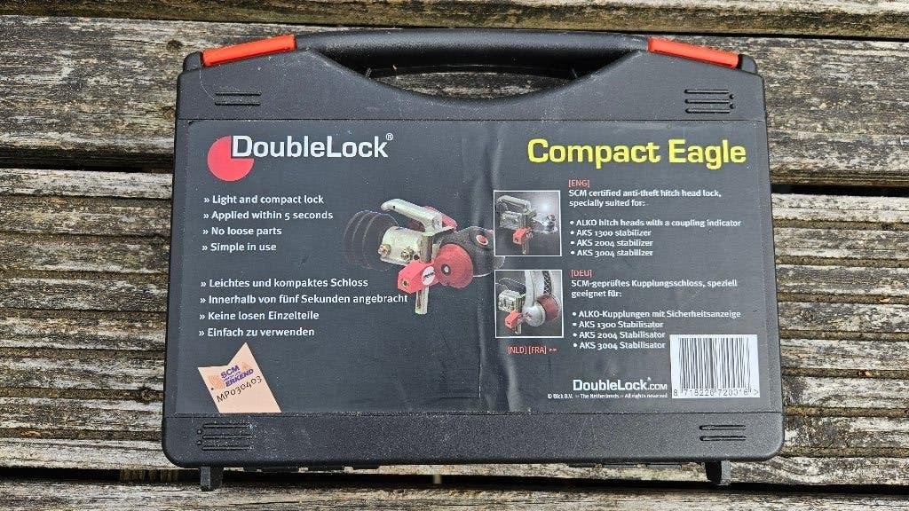 Disselslot DoubleLock Compact Eagle, Auto diversen, Anti-diefstal, Zo goed als nieuw, Ophalen of Verzenden