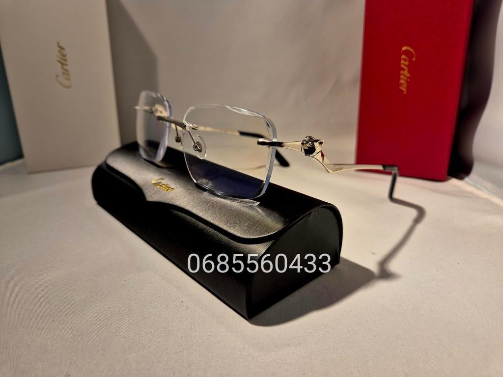 Cartier bril transparant, Overige merken, Overige kleuren, Nieuw, Ophalen of Verzenden
