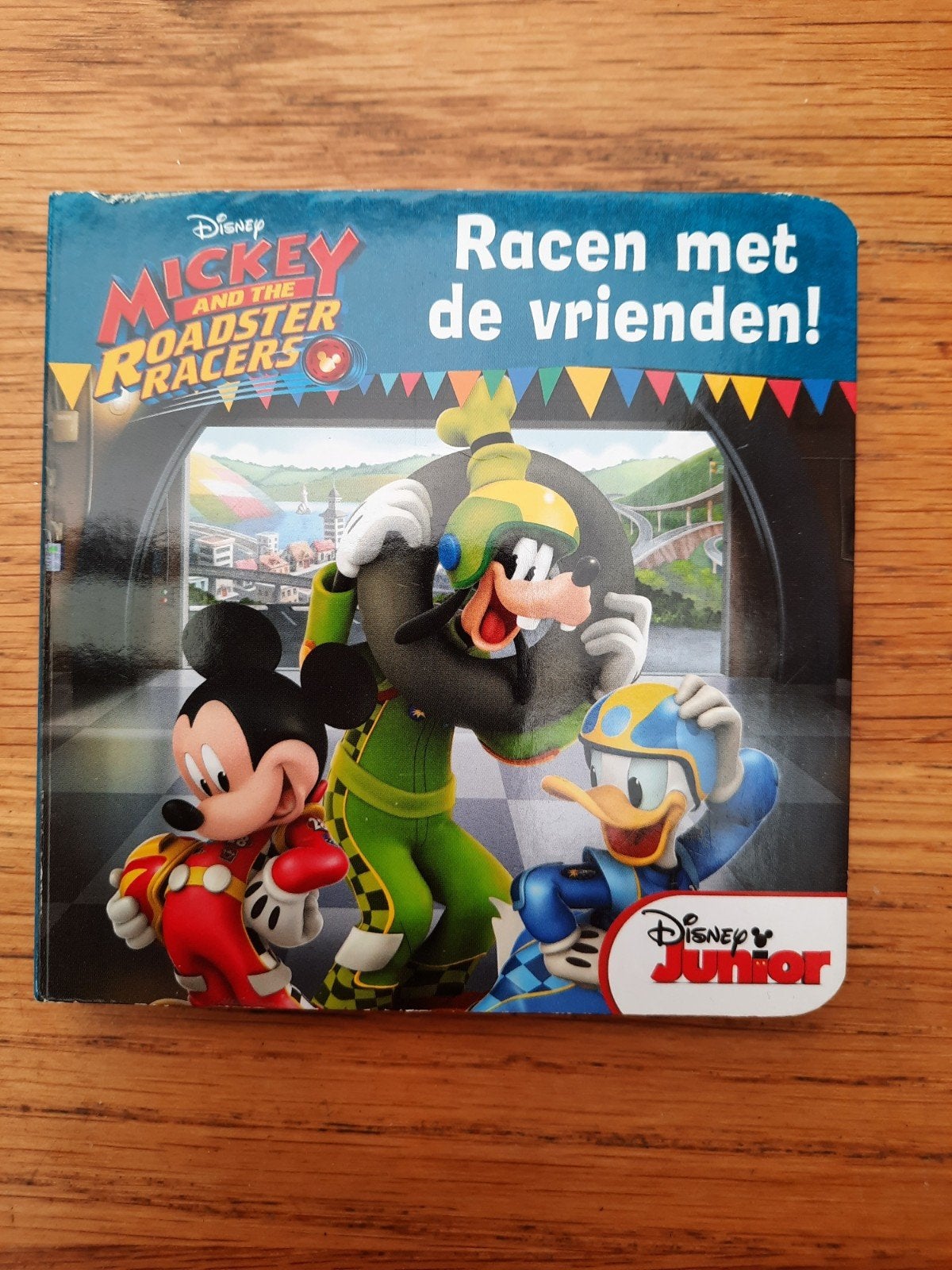 Disney Junior Mickey and the Roadster Racers boek, Boeken, Gelezen, Ophalen of Verzenden, 2 tot 3 jaar, Disney