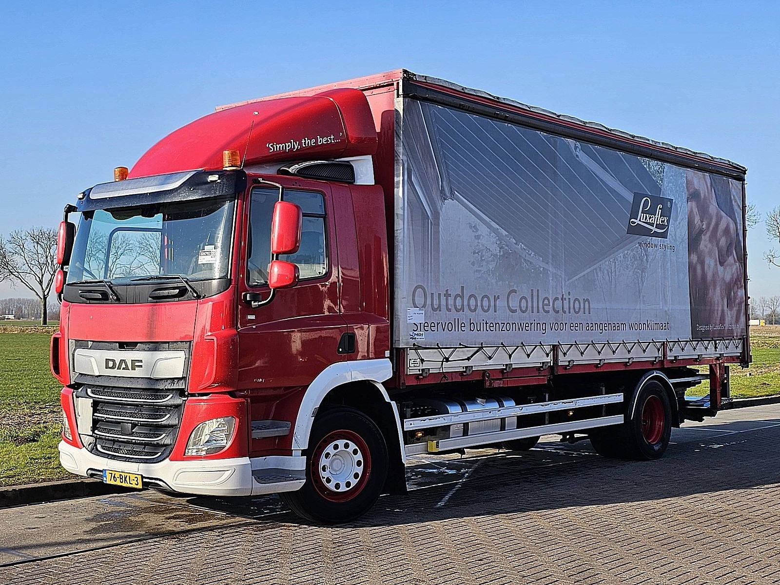 DAF CF 260 bdf+box lift airco, Automaat, Overige kleuren, Origineel Nederlands, Bedrijf