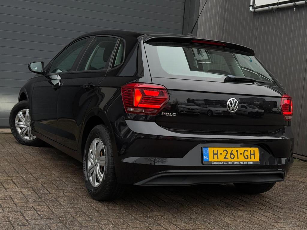 Volkswagen Polo 1.0 MPI Comfortline | Airco | Cruise Control, 1005 kg, Stof, Zwart, Bedrijf