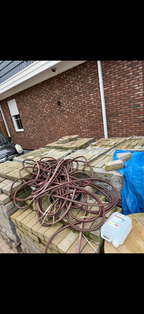 Klinkers gratis afhalen, Ophalen of Verzenden, Gebruikt, Beton, Klinkers