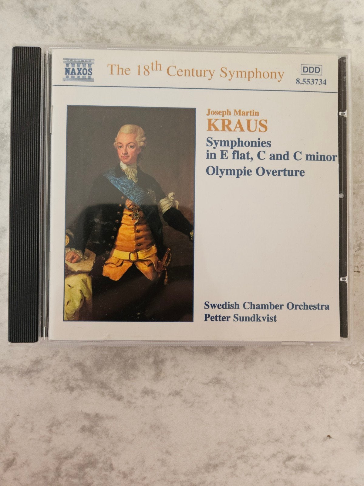 Joseph Martin Kraus - Symphonies & Olympie Overture (Naxos), Ophalen of Verzenden, Classicisme, Zo goed als nieuw, Orkest of Ballet
