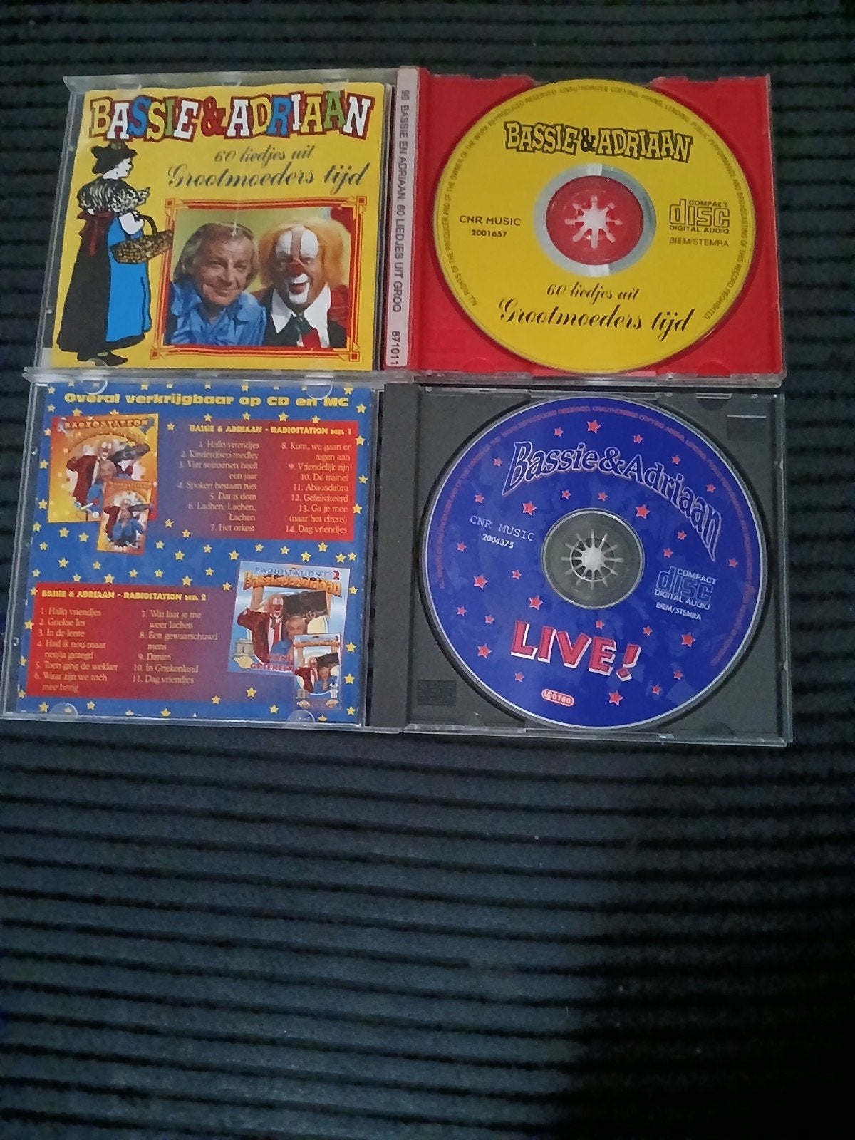 Bassie & Adriaan CD's, Cd's en Dvd's, Cd's | Kinderen en Jeugd, Ophalen, Gebruikt, 6 tot 9 jaar, Muziek