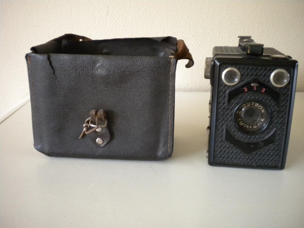 Antieke Scout Lumiere fotobox, Ophalen of Verzenden, Gebruikt, Compact, Overige Merken