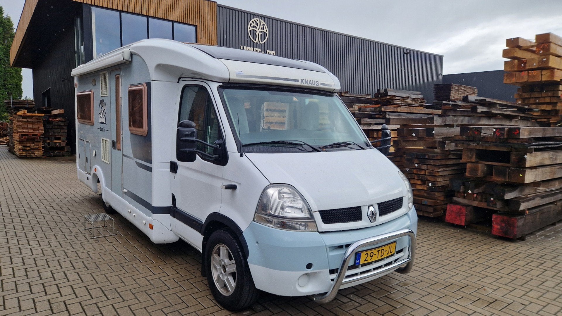 Knaus R06 Camper 2006 78.000 KM, Bedrijf, Airbags, Tot en met 4, Luifel