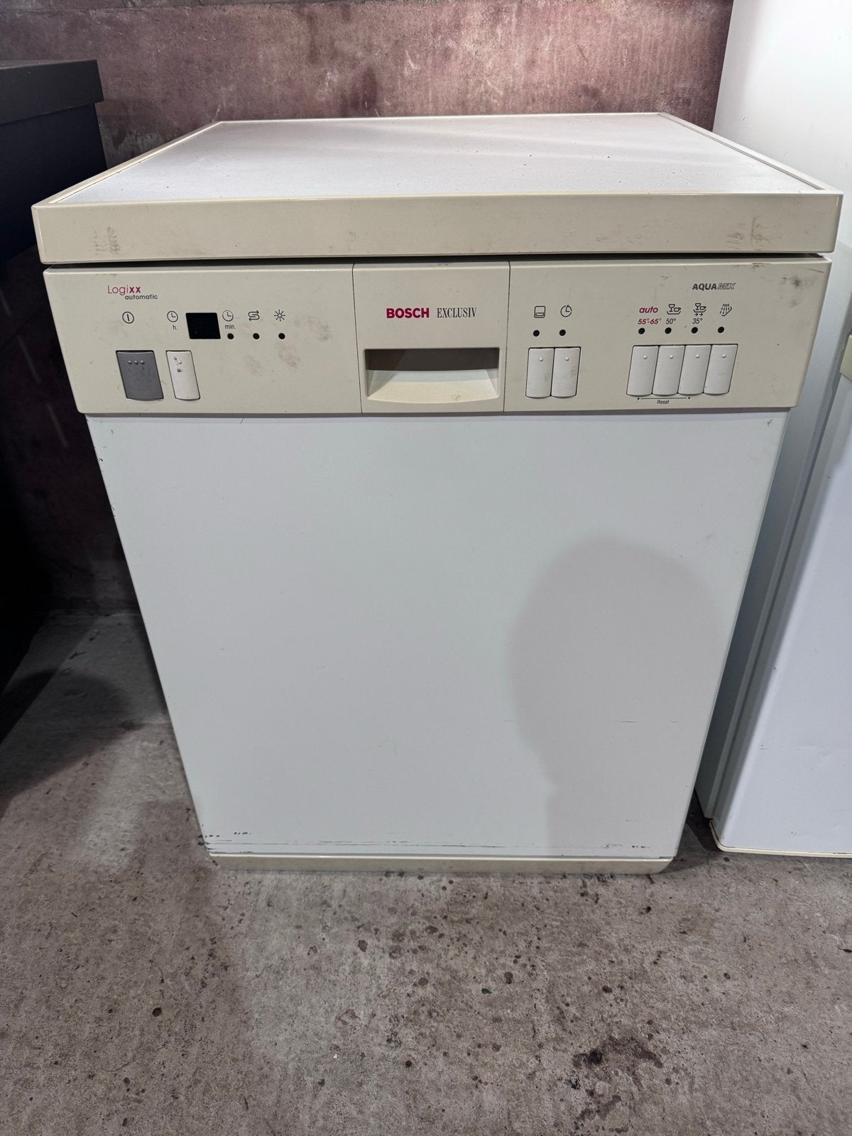 Bosch Exclusiv Logixx Vrijstaande Vaatwasser, Witgoed en Apparatuur, Vaatwasmachines, Ophalen, Gebruikt, 60 cm of meer, Kort programma