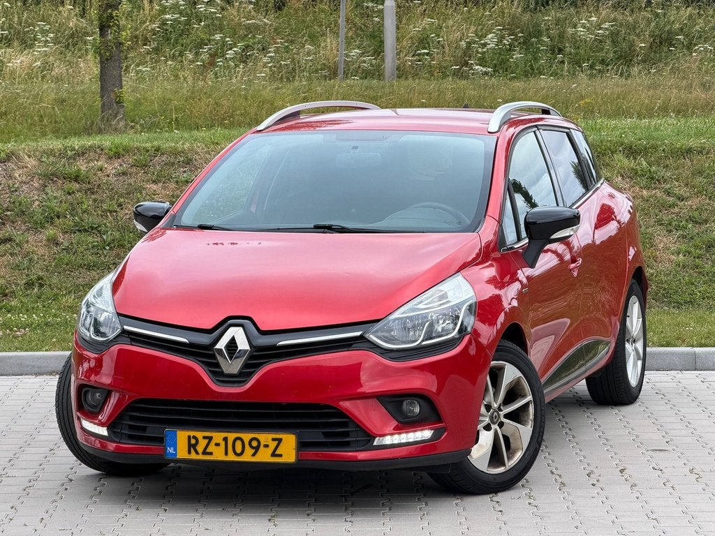 Renault Clio Estate 0.9 TCe Limited| Rouge Flamme | Airco |, Voorwielaandrijving, 898 cc, Gebruikt, 580 kg
