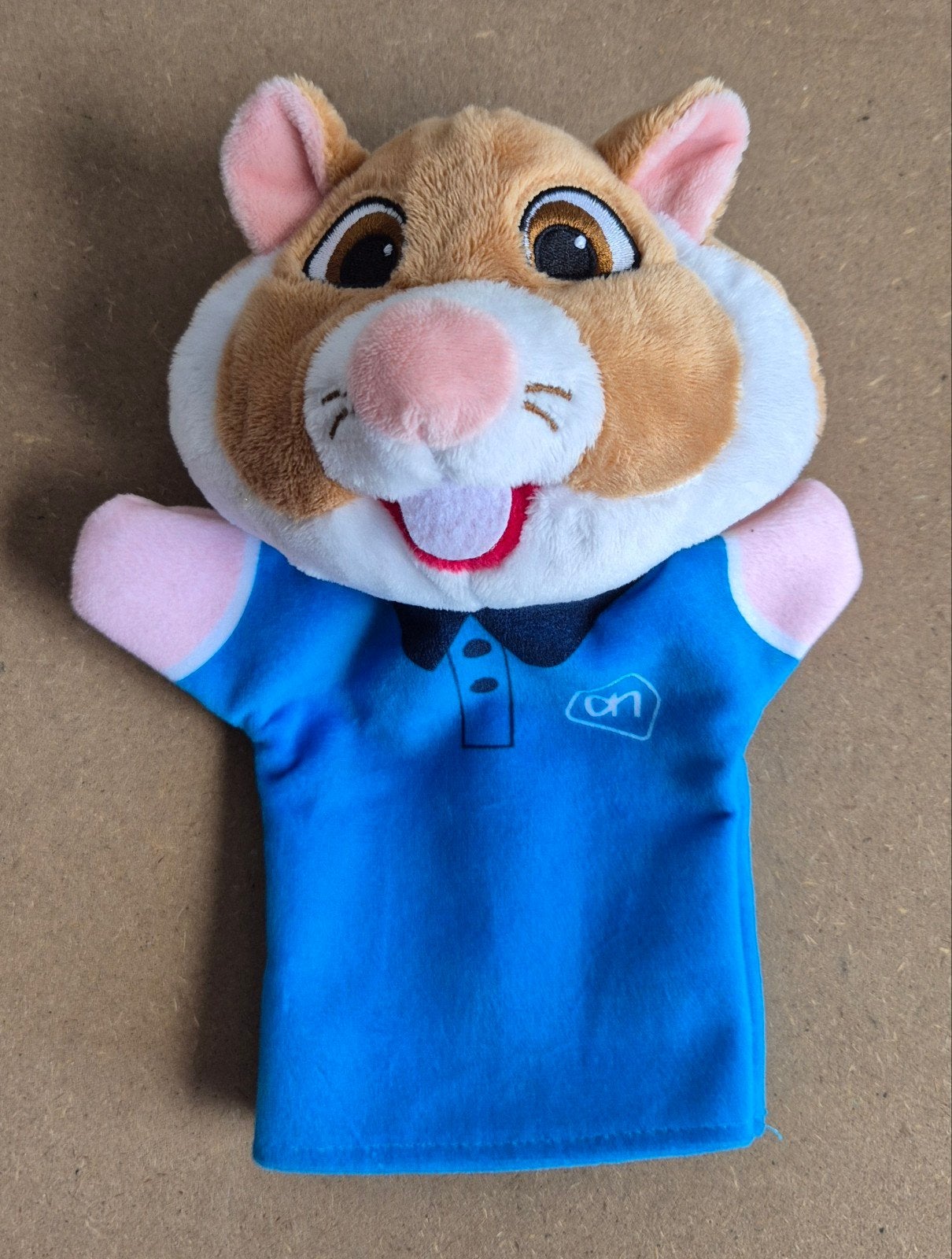 ah hamster handpop, Ophalen of Verzenden, Zo goed als nieuw