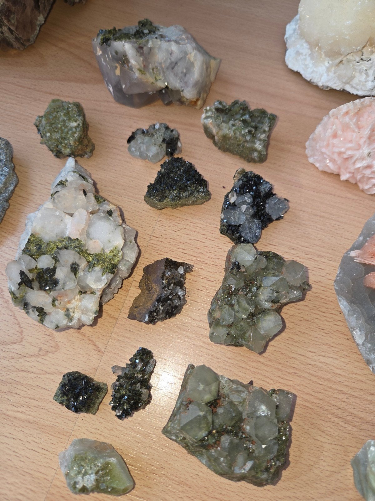 grote collectie mineralen en edelstenen, Verzamelen, Mineralen en Fossielen, Ophalen, Mineraal
