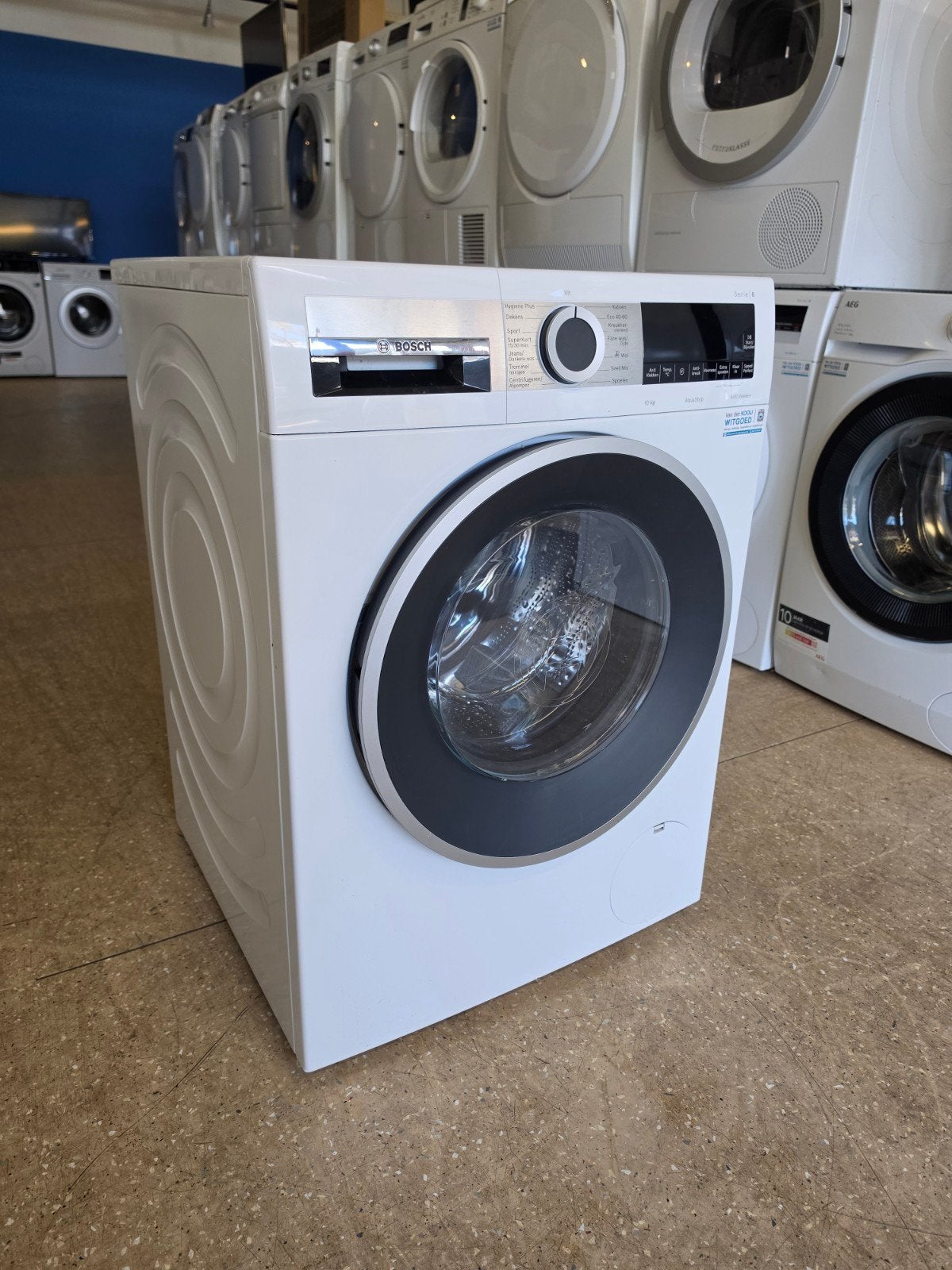 Bosch Serie 6 wasmachine | 10 kilo | Gratis thuis 🚚✅️, Witgoed en Apparatuur, Bosch, Jirnsum, 1200 tot 1600 toeren, 10 kg of meer