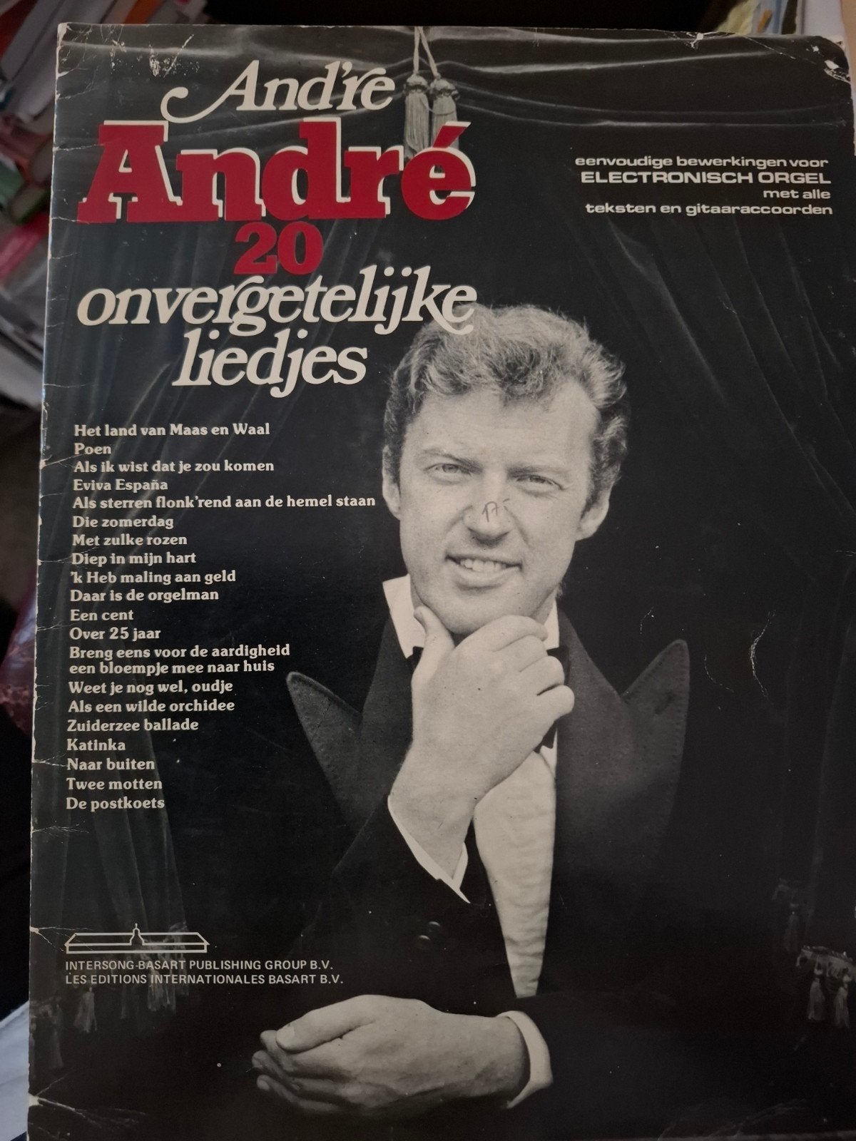 Andre's  onvergetelijke liedjes deel 1, Orgel, Ophalen of Verzenden, Zo goed als nieuw, Thema