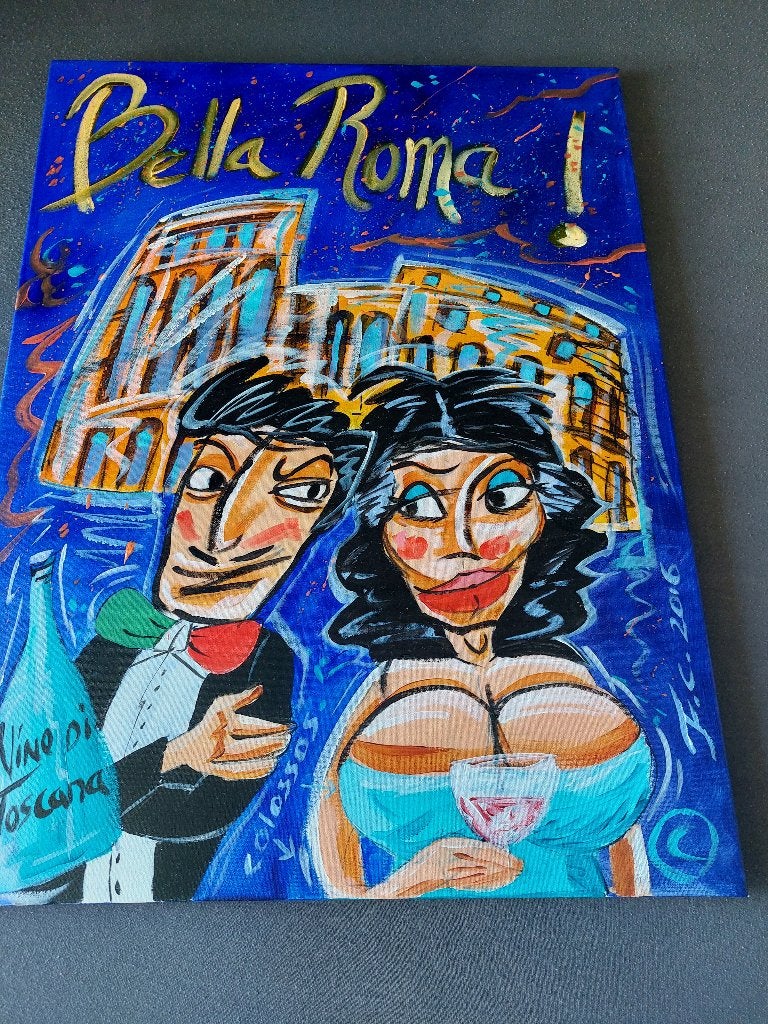 Bijzonder schilderij aangeboden, Ophalen