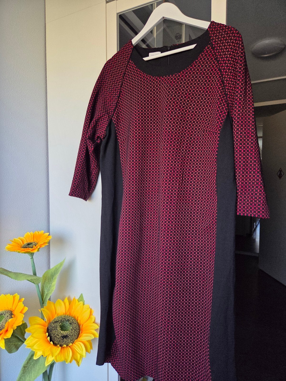 Jurk van Gerry Weber maat 46, Kleding | Dames, Ophalen of Verzenden, Zo goed als nieuw, Maat 46/48 (XL) of groter, Onder de knie