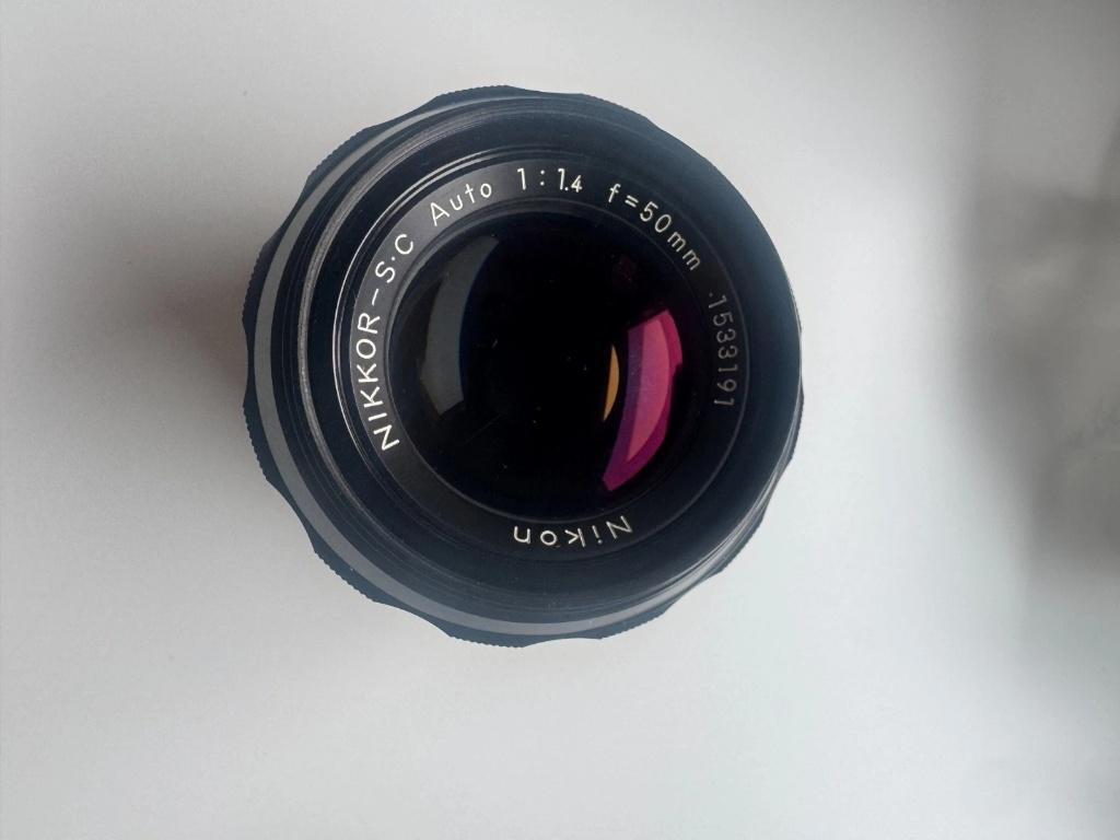 Nikon Nikkor-S.C 50mm f/1.4 Multi-Coated Non-AI - Vintage MF, Audio, Tv en Foto, Fotografie | Lenzen en Objectieven, Ophalen of Verzenden