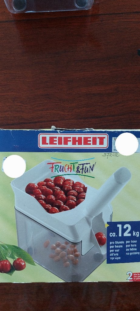 Kersenontpitter Cherrymat Leifheit, Overige typen, Kunststof, Nieuw, Ophalen of Verzenden