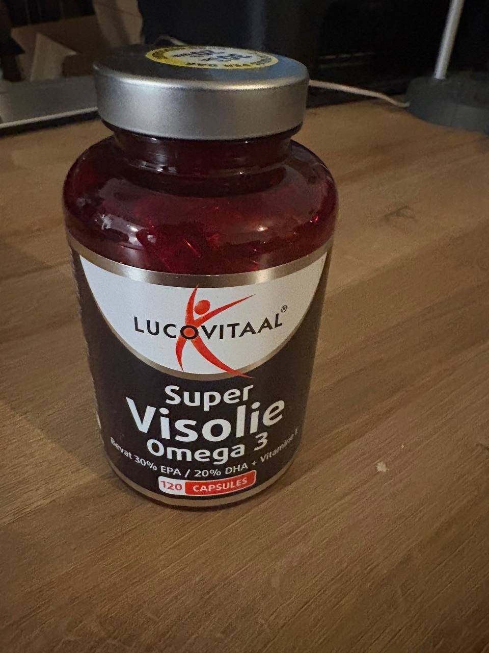 Lucovitaal Super Visolie Omega 3 - 120 capsules, Ophalen of Verzenden, Nieuw, Poeder of Drank