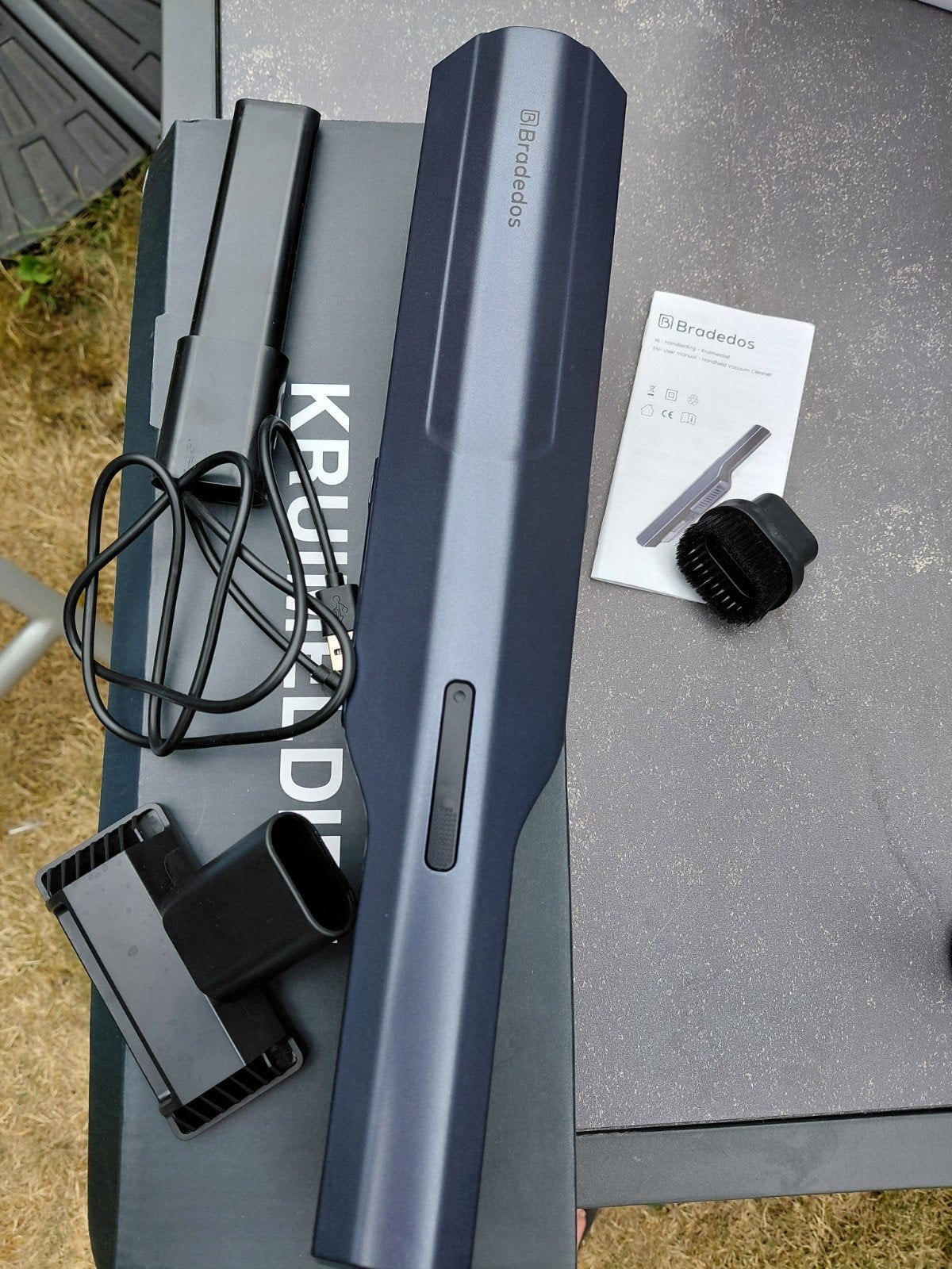 Bradedos Kruimeldief - Krachtige Oplaadbare Handstofzuiger, Witgoed en Apparatuur, Overige merken, Kruimeldief, Nieuw, Ophalen of Verzenden
