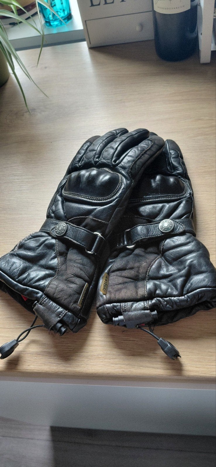 2 sets Hein Gericke leren motorhandschoenen (winter/zomer), Ophalen, Hein Gericke, Dames, Handschoenen