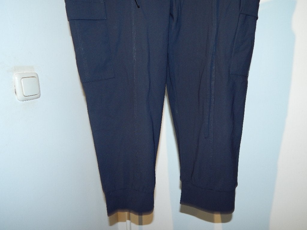 Studio Anneloes dikkere travel stof capri broek elastisch M, Maat 38/40 (M), Studio Anneloes, Verzenden, Zwart