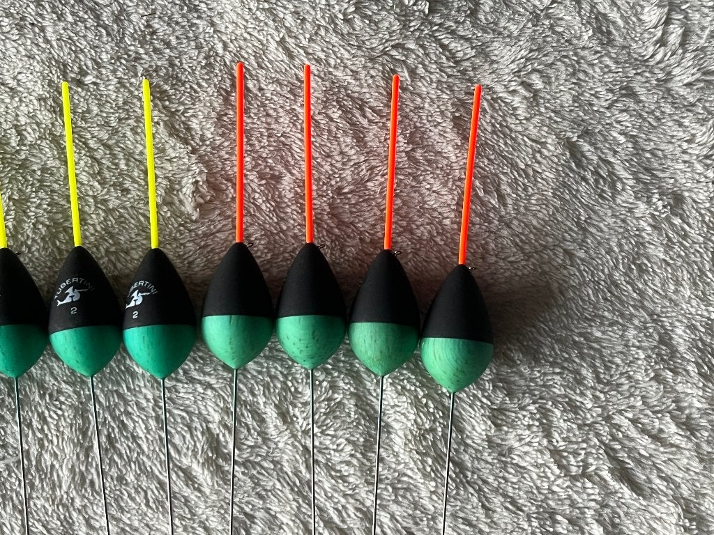 adv 194 / NIEUW set 12 dobbers TUBERTINI 2gram, Ophalen of Verzenden, Nieuw, Dobber of Lood