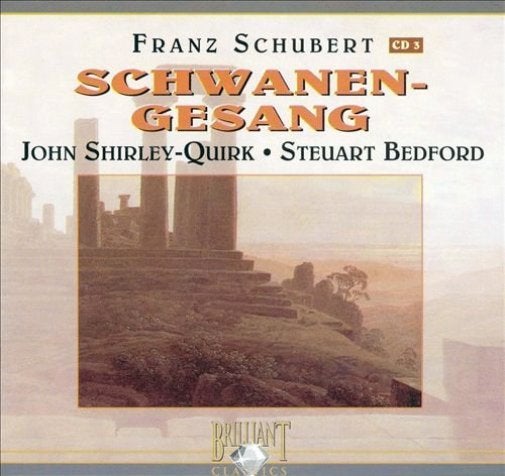 Cd Schubert : Schwanengesang John Shirley Quirk, Schubert, Ophalen of Verzenden, Zo goed als nieuw, Romantiek