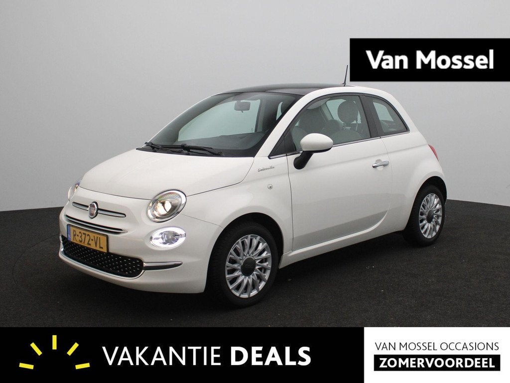 Fiat 500 1.0 Hybrid Dolcevita | Apple Carplay/Android Auto |, 12 maanden, Stof, Euro 6, 4 stoelen