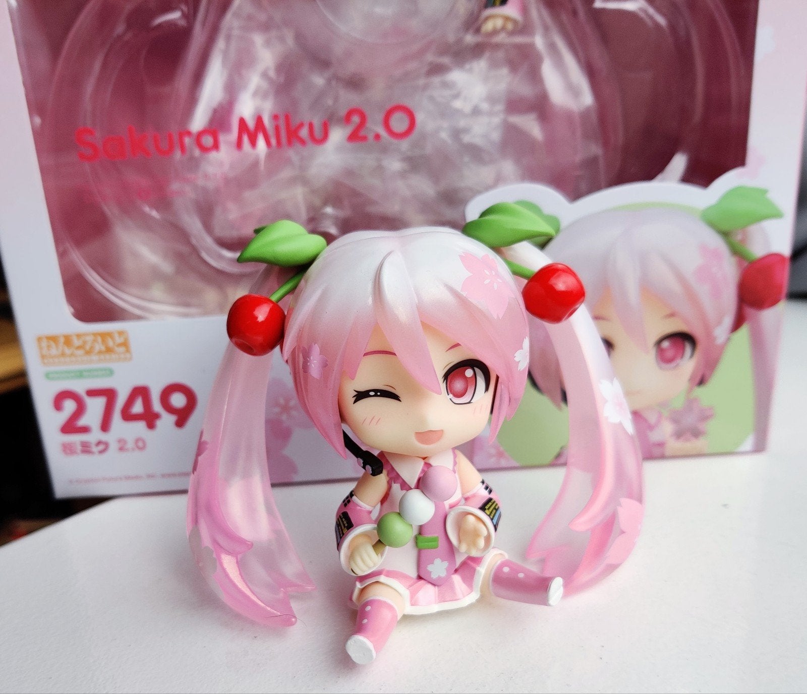 Sakura Miku 2.0 nendoroid anime figure, Ophalen of Verzenden, Zo goed als nieuw