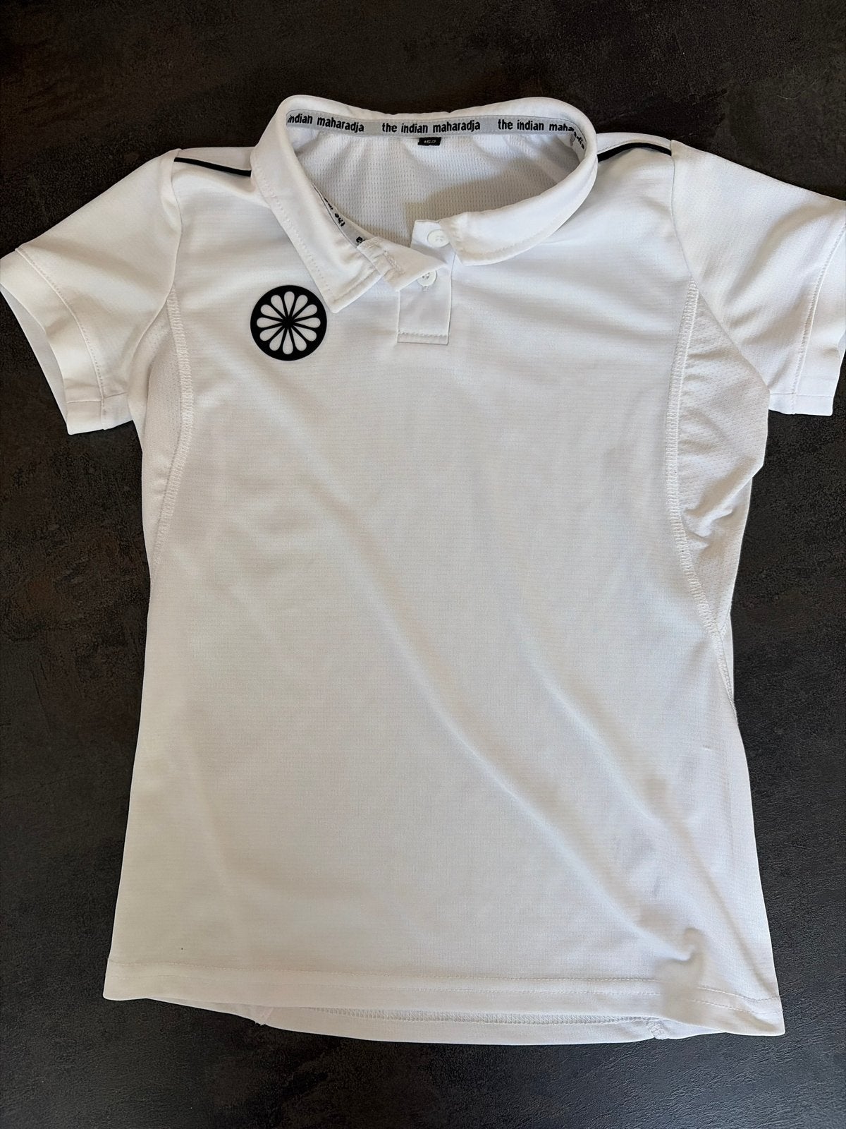 The Indian Maharadja Polo Shirt Maat 152 Wit, Ophalen of Verzenden, Gebruikt, Meisje, Shirt of Longsleeve