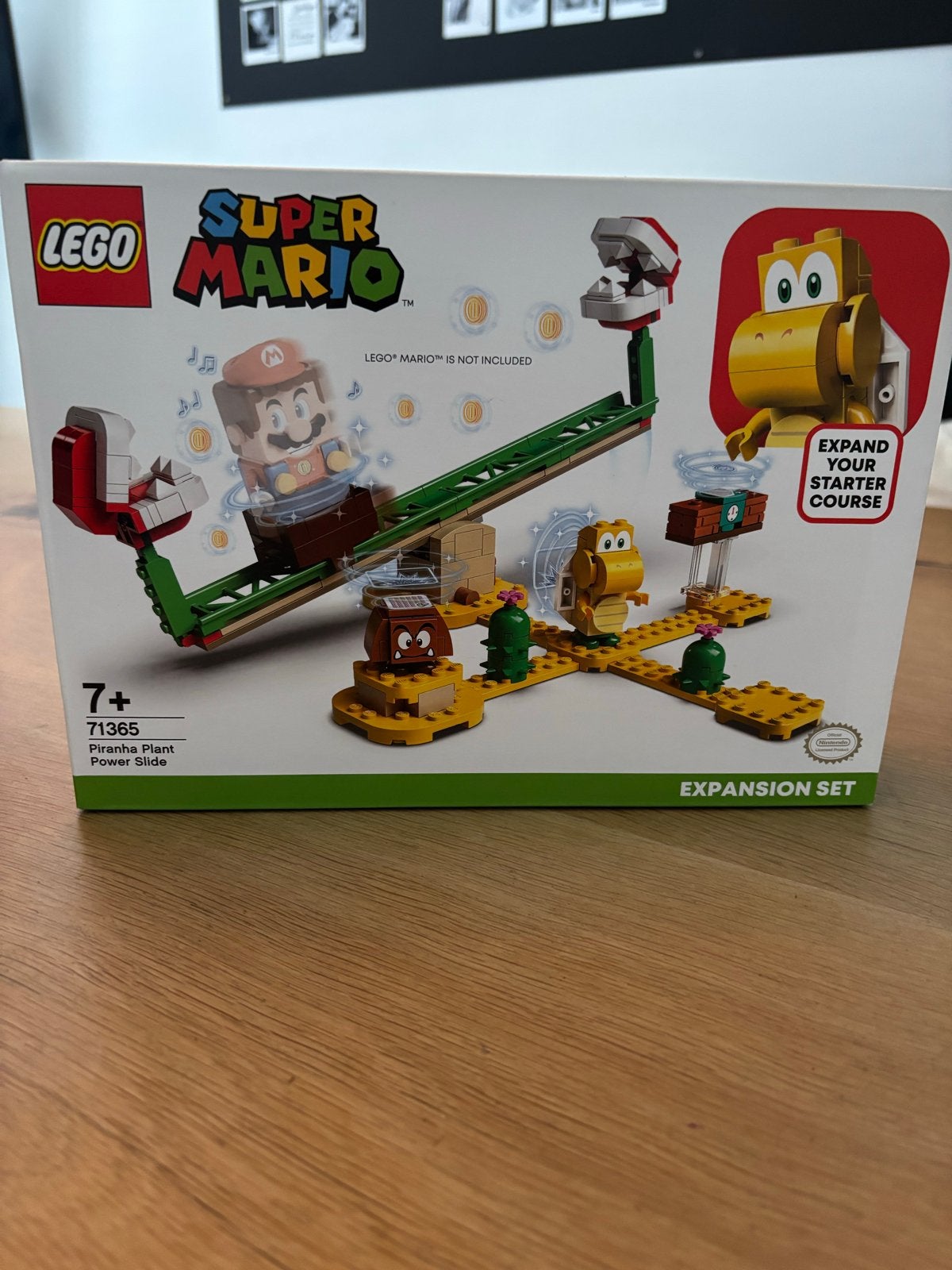 LEGO 71365 Super Mario Piranha Plant Slide Uitbreidingsset, Lego, Nieuw, Ophalen of Verzenden, Complete set