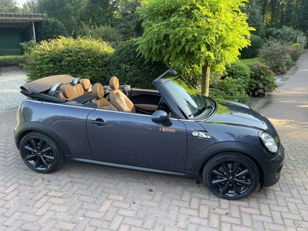 Mini Cooper S Chili Cabrio 2013 Grijs, 4 cilinders, Cabriolet, 4 stoelen, Leder