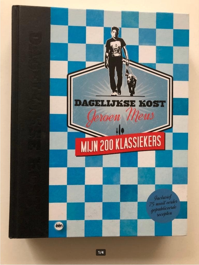 Dagelijkse kost - mijn 200 klassiekers (9789461313232), Boeken, Verzenden, Voorgerechten en Soepen, Jeroen Meus, Zo goed als nieuw