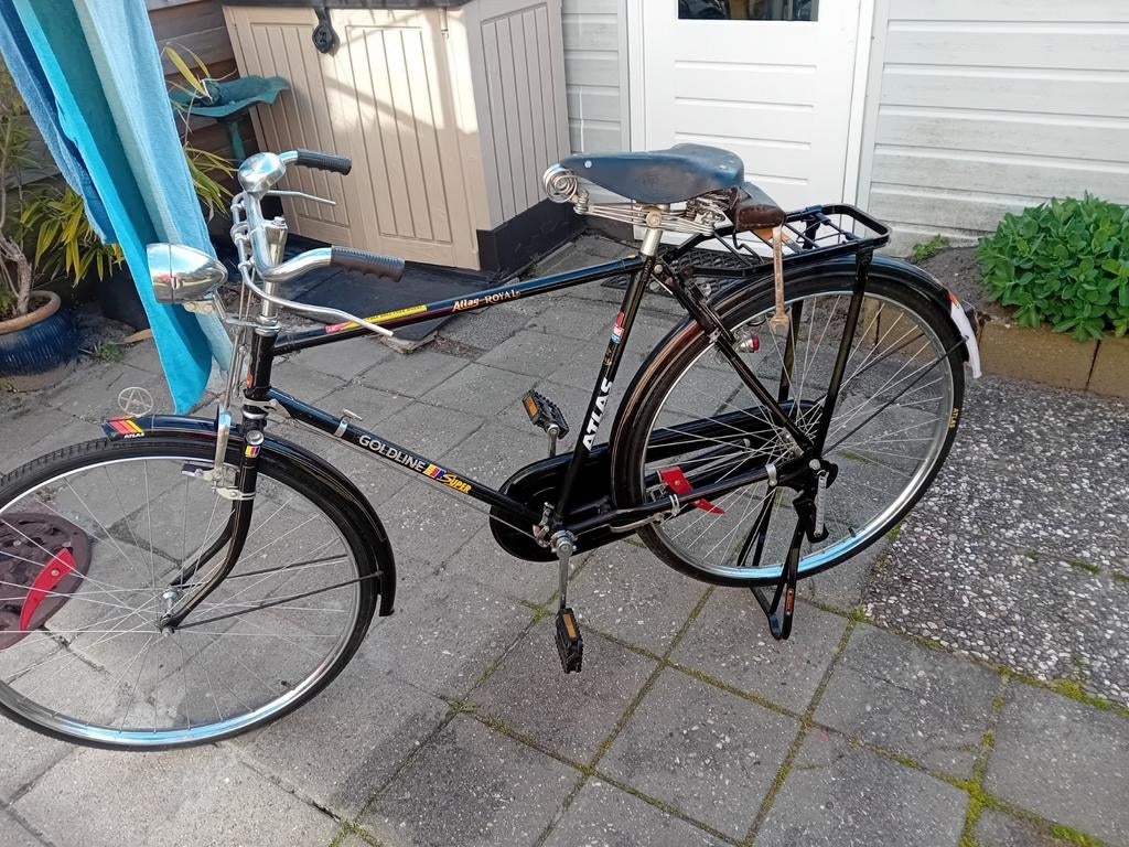 Atlas Goldline Herenfiets, Fietsen en Brommers, Fietsen | Heren | Herenfietsen, Ophalen, Gebruikt, Overige merken