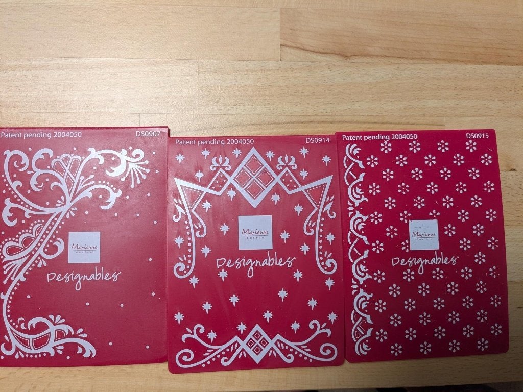 Marianne Design Designables DS0907/14/15, Hobby en Vrije tijd, Ophalen of Verzenden, Zo goed als nieuw, Overige thema's, Pons of Mal