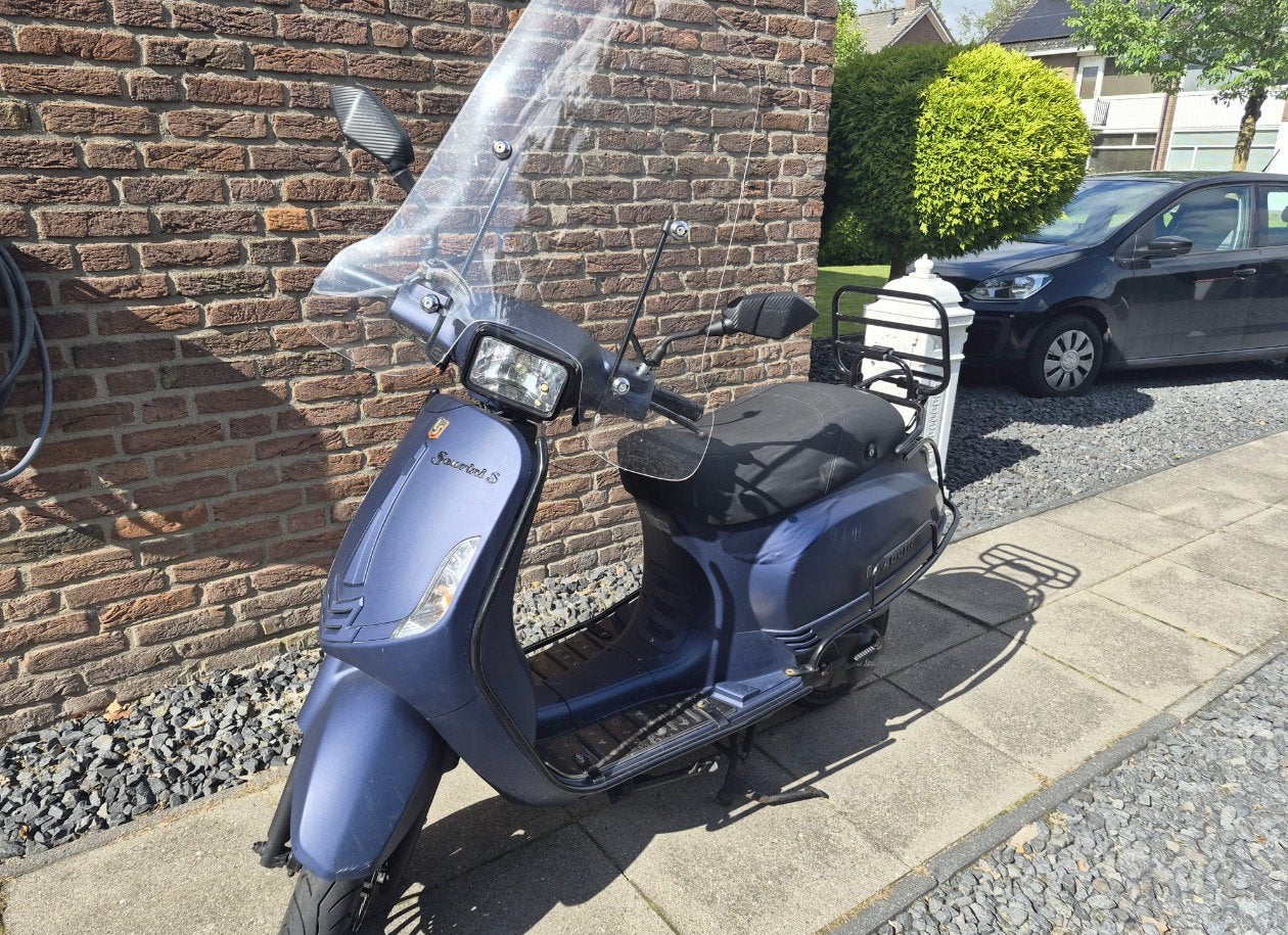 Blauwe La Souris Sourini S, Fietsen en Brommers, Snorfietsen en Snorscooters, Gebruikt, Benzine, Ophalen, Overige merken