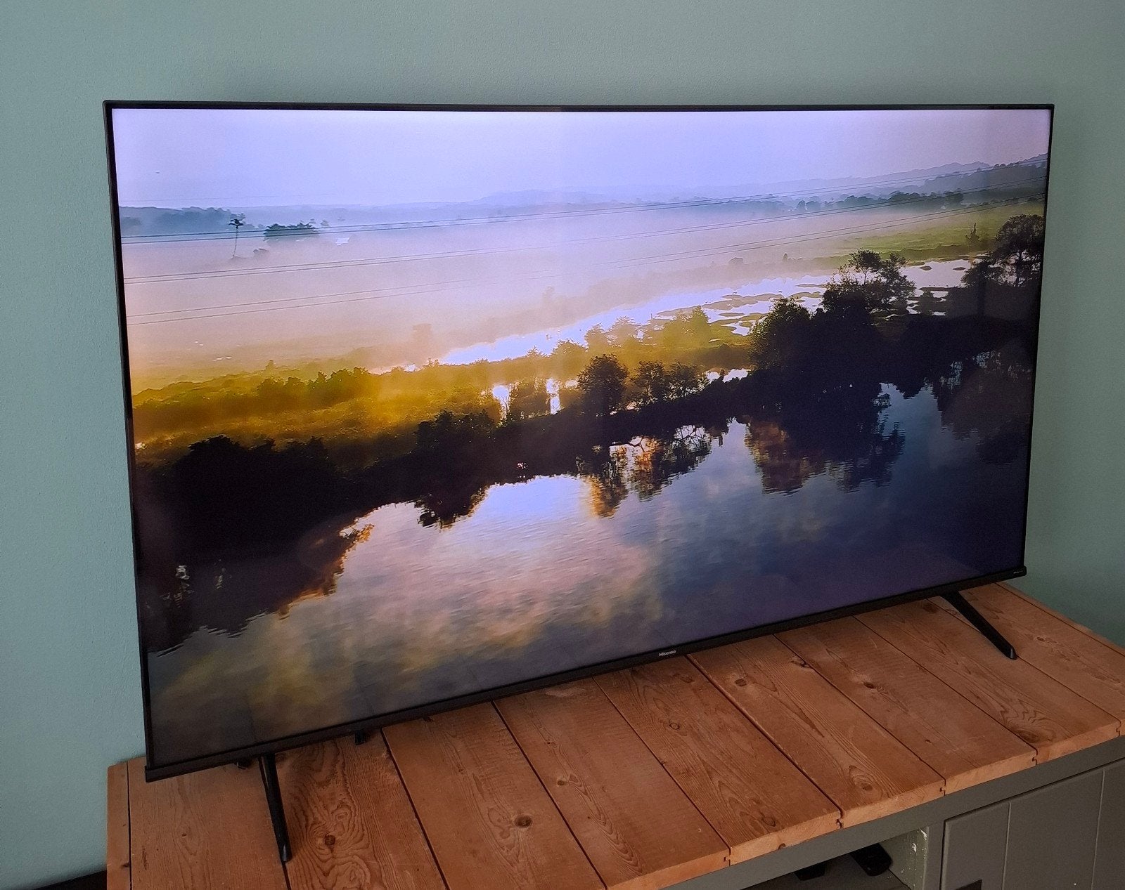 hisense 65 inch tv, Audio, Tv en Foto, Televisies, QLED, 50 Hz, Zo goed als nieuw, 100 cm of meer