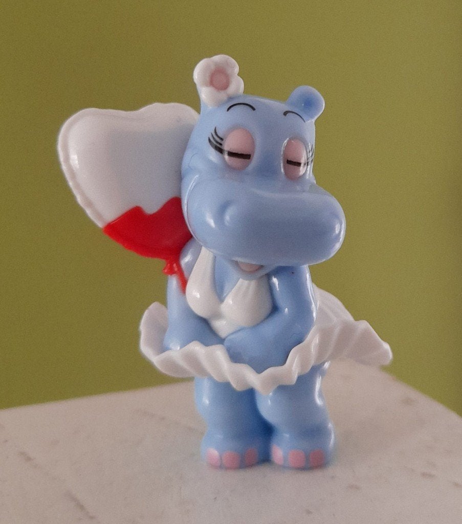 Ferrero Happy Hippo ballerina – Kinder Surprise, Ophalen of Verzenden, Zo goed als nieuw, Hardplasticfiguren
