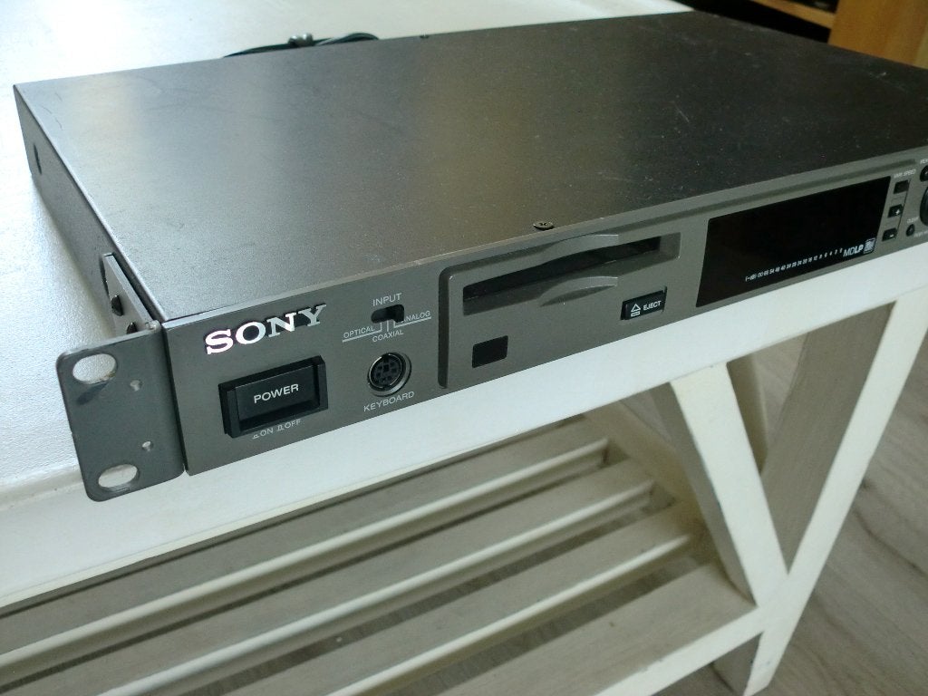 Sony MDS-E10 MiniDisc Recorder onderhoud gehad 100% goed., Ophalen of Verzenden, Minidisc-recorder