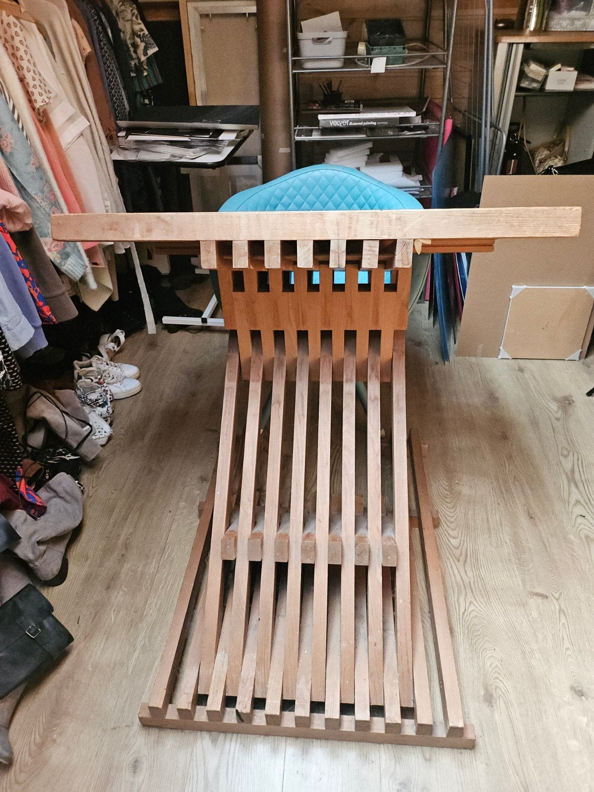Prachtige verstelbare houten tekentafel, Doe-het-zelf en Verbouw, Tekentafels, Ophalen