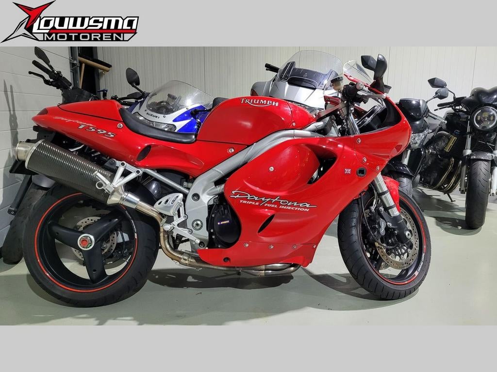 *VERKOCHT* Topstaat! TRIUMPH DAYTONA T 595 |NL motor|Carbon|, Motorrijbewijs A, Bedrijf, Super Sport, Meer dan 35 kW