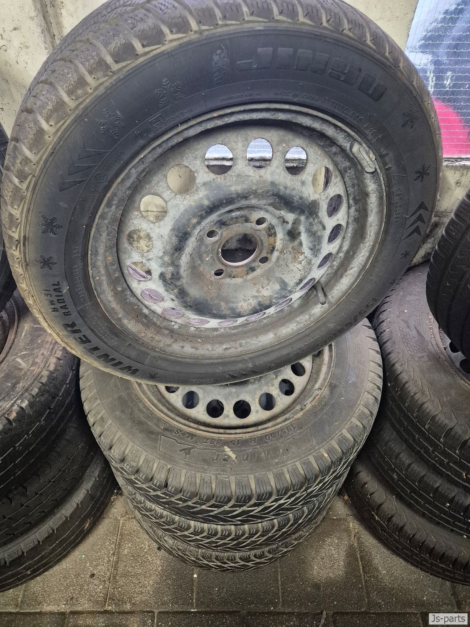 4x100 winterset, Auto-onderdelen, Gebruikt, 15 inch, -, -