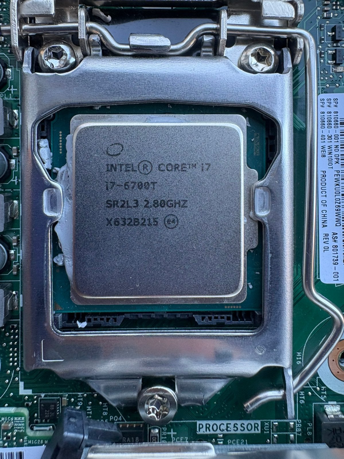 I7-6700t cpu processor i7 6700t meerdere op voorraad, Computers en Software, Ophalen of Verzenden, Gebruikt, 3 tot 4 Ghz