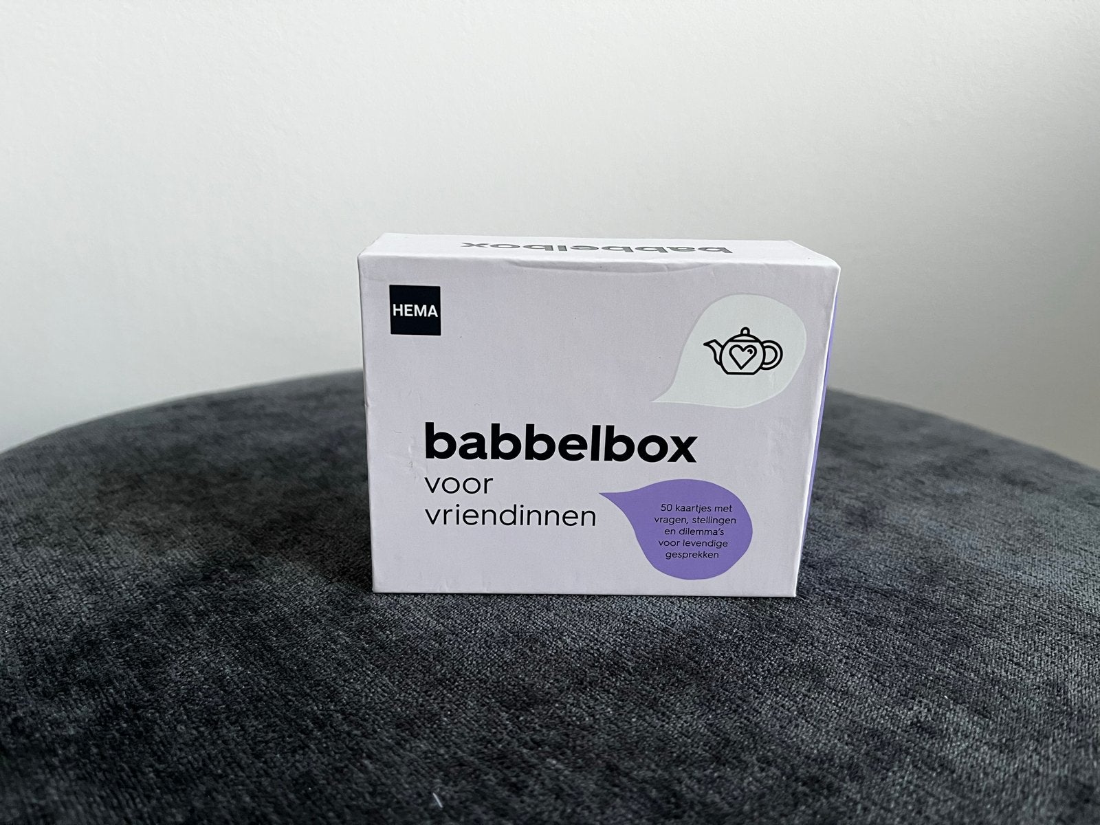 Hema Babbelbox voor vriendinnen & Get Smart after dinner gam, Drie of vier spelers, Ophalen of Verzenden, Zo goed als nieuw