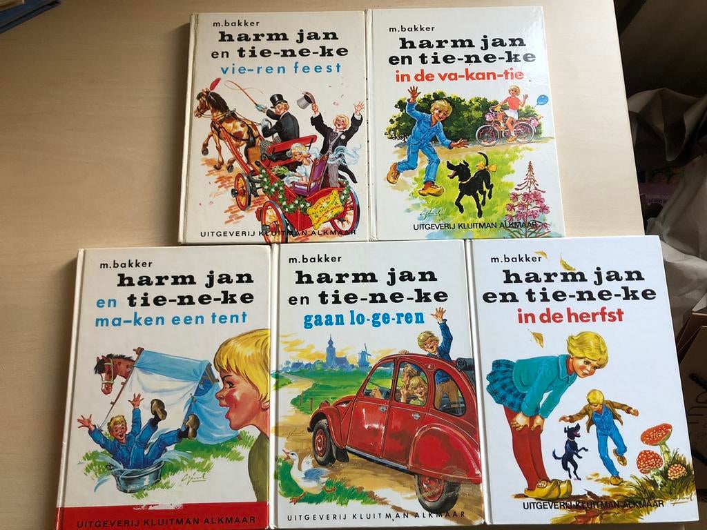 Harm jan en Tieneke - 5 verschillende deeltjes, Ophalen of Verzenden
