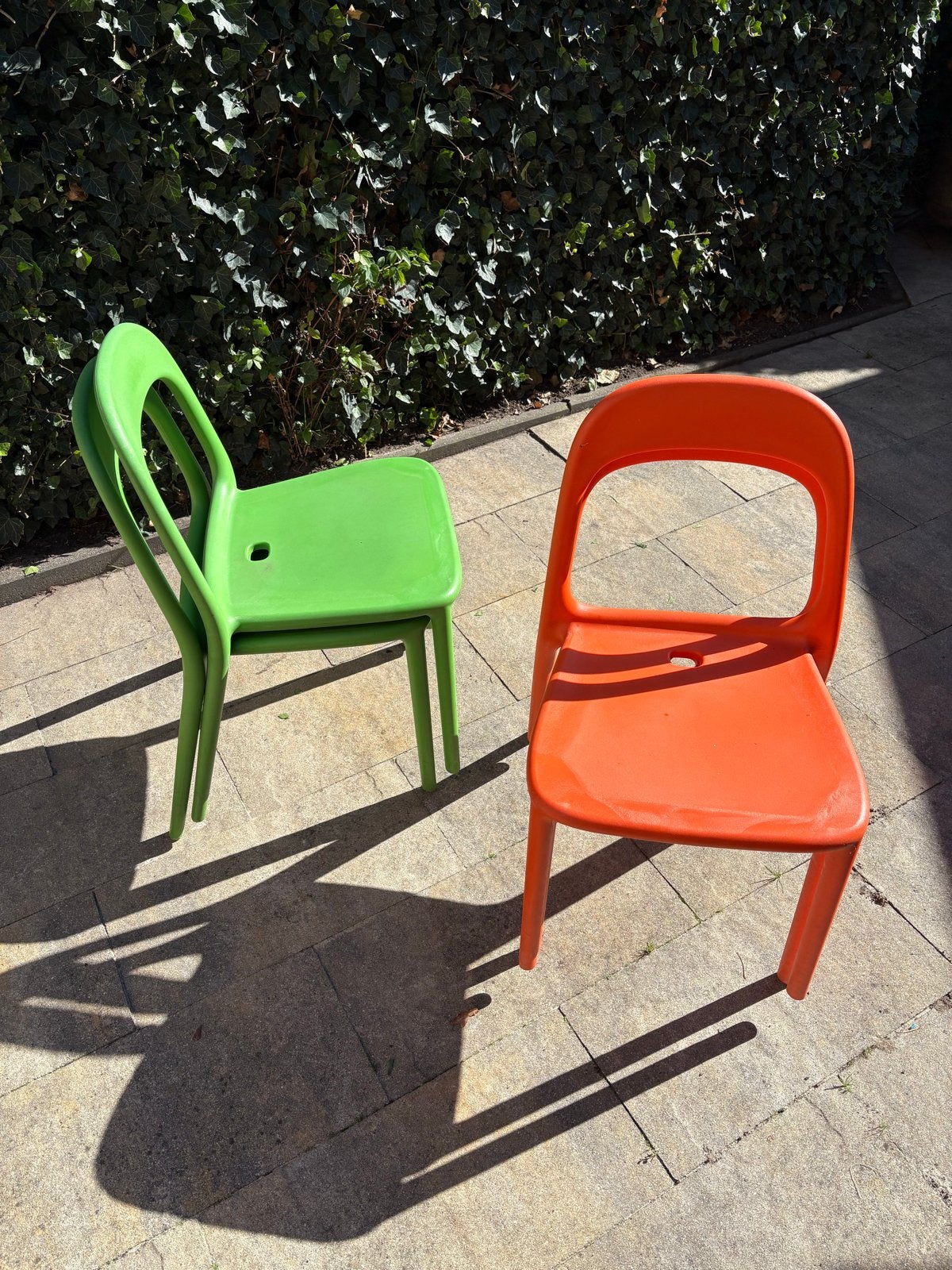 Ikea kunstof urban tuinstoel., Tuin en Terras, Ophalen, Kunststof