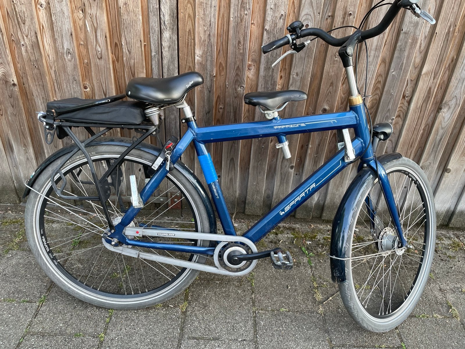 Sparta Papazone Vaderfiets - Blauw, 7 versnellingen, Ophalen, Gebruikt, Sparta, Versnellingen